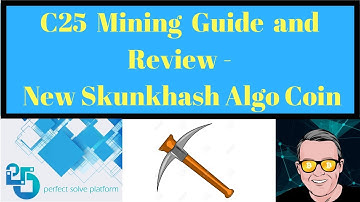 C25 Mining Guide and Review - New Skunkhash Algo Coin