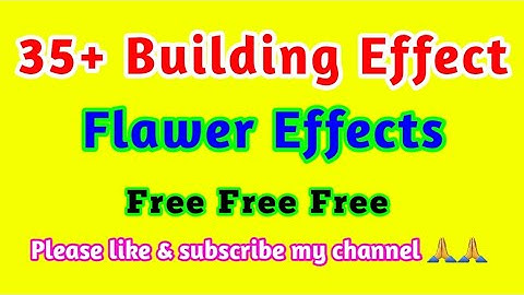 New building effects |tnoran, Road Ceiling, flowers Effects | @bharatpixelled2904| pixel Programming