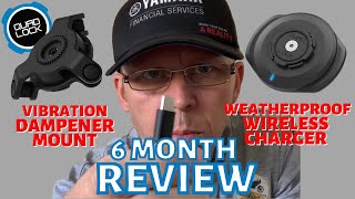 QUAD LOCK DAMPENER 6 MONTH REVIEW & HONEST OPINION ON WIRELESS CHARGER