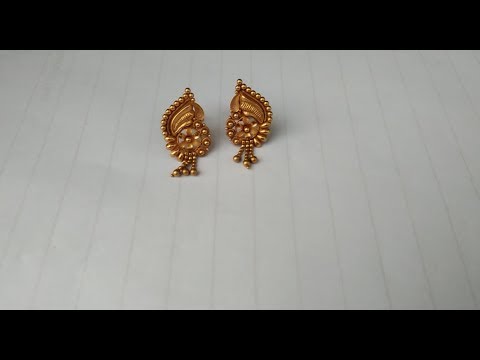 2 Gram Gold Earring 1851 – African Fashion