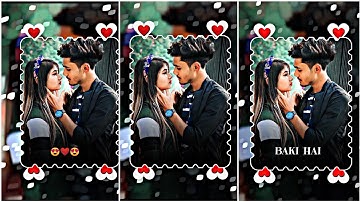 tere sang guzar jaye ye umar jo baki hai song status video 😍🖤🤍xml file👇