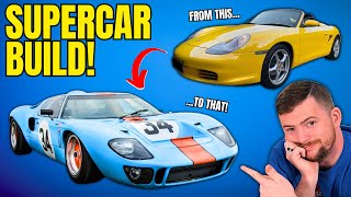 Turning a BOXSTER Into a Vintage SUPERCAR! - Suspension Fabrication