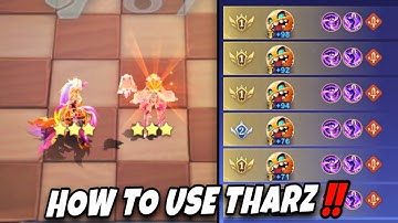 BASIC STRATEGY OF THARZ, AUTO WIN - STREAK | MAGIC CHESS GO GO