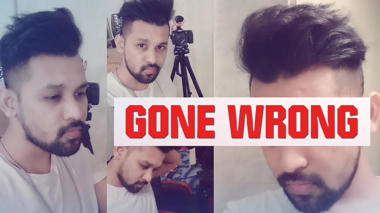 Haircut Gone Wrong !!! - YouTube