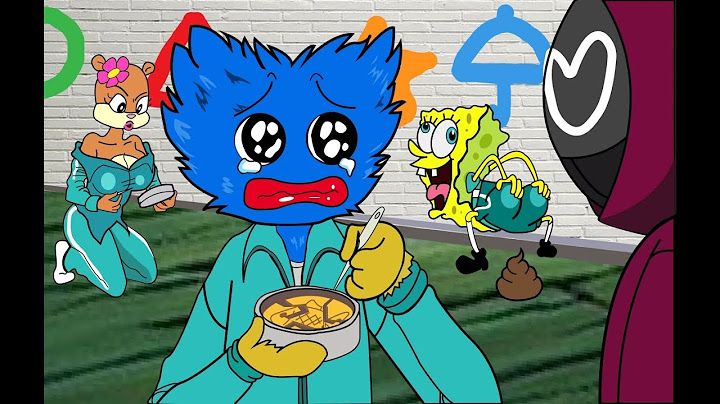 Squid Game x Poppy Playtime Huggy Wuggy, SpongeBob | Dalgona Challenge Animation