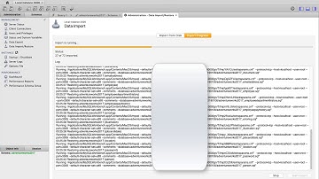 Importing and creating new Schemas MySQL Server using MySQL Workbench on Apple macOS