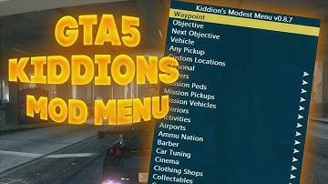 Gta V Kiddions Mod Menu | Installation Tutorial 2023 | Free Download | Updated Version