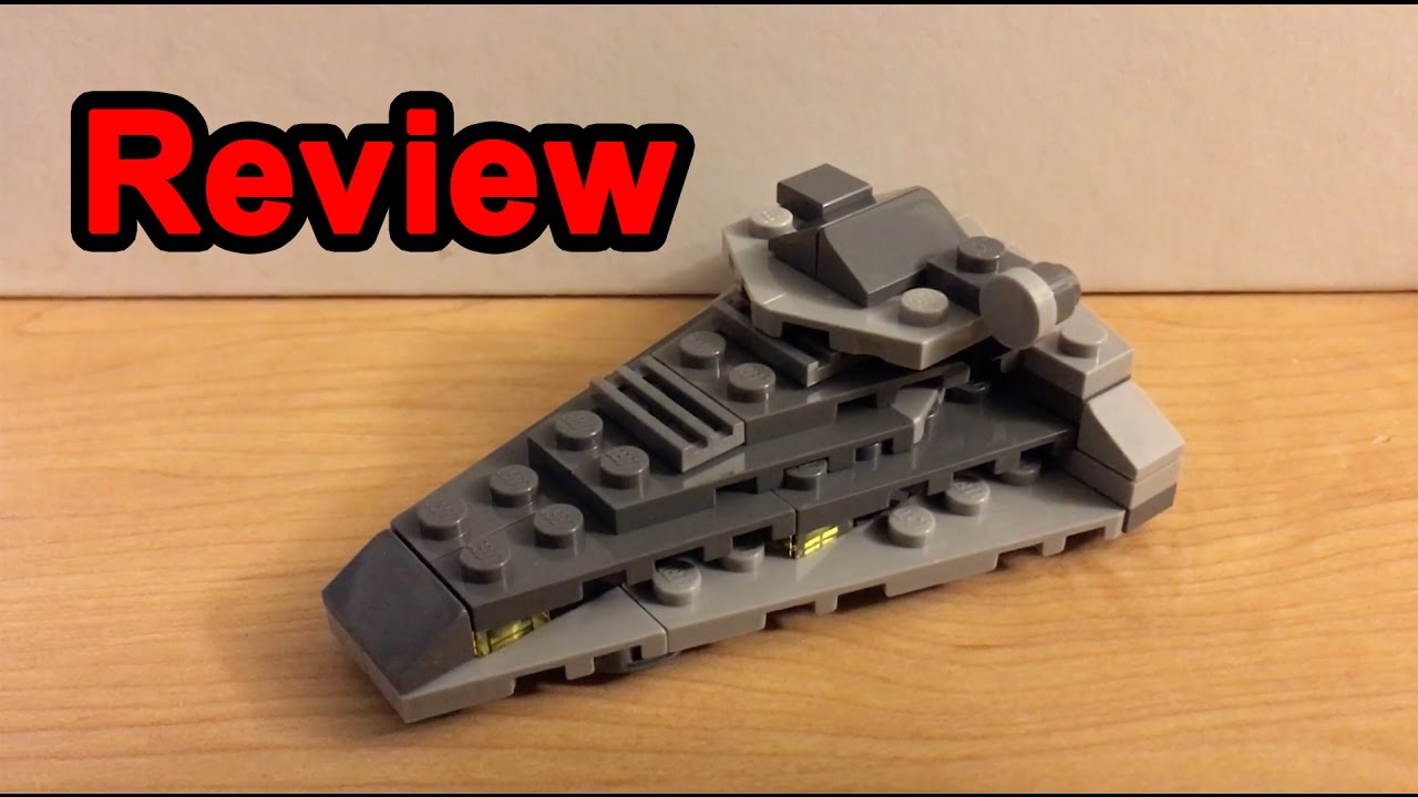 Star Wars First Order Star Destroyer Polybag 30277 – Set In Sacchetto Di Plastica, Star Wars Il Risveglio Della Forza