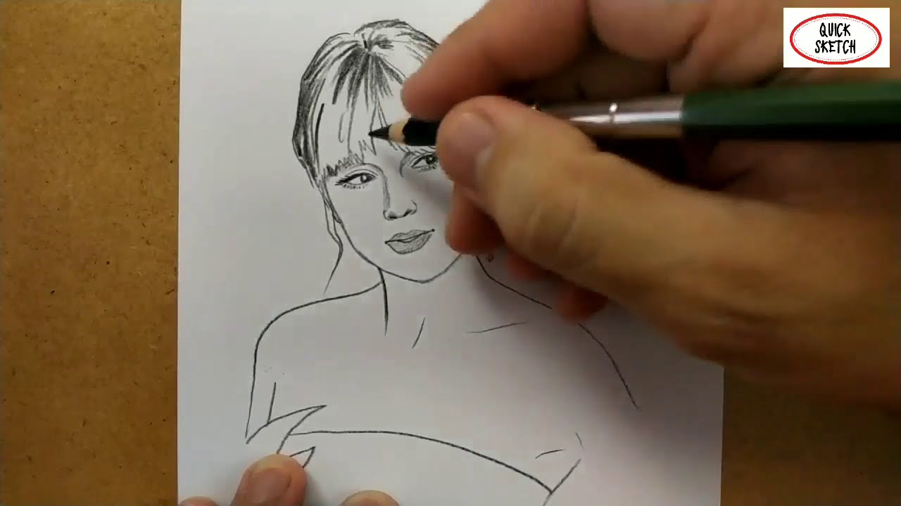 ChriSketch Drawing Art - Made a quick sketch of Taylor Swift