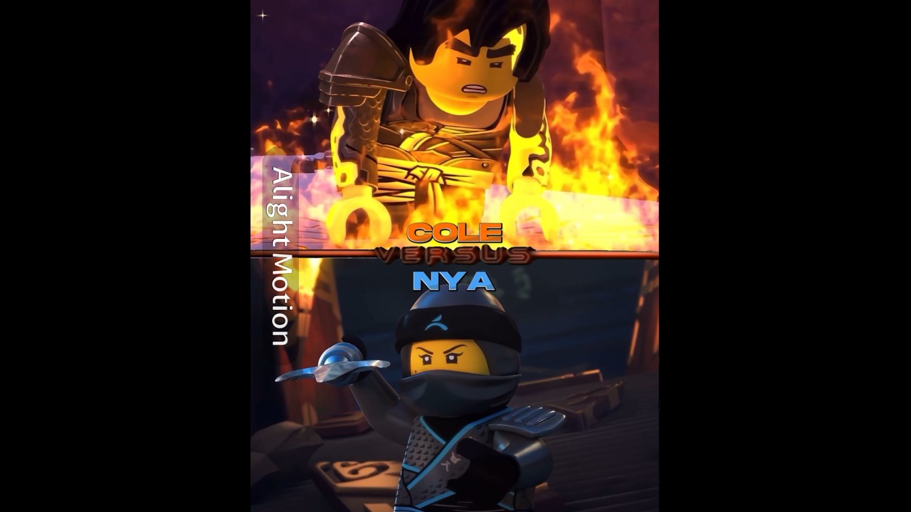 Ninjago Cole VS Evil Jay | Cole VS Nya 🖲️| Ninjago Edit 