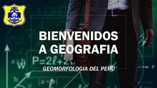 SECUNDARIA|EULER|GEOGRAFIA|GEOMORFOLOGIA DEL PERU - PARTE 1