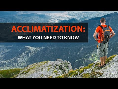 Video: Waarom is acclimatisatie zo belangrijk?