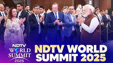 LIVE: PM Modi participates in the NDTV World Summit 2025 in New Delhi