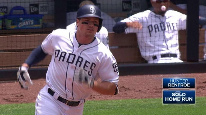 MIL@SD: Renfroe belts a solo homer to left-center