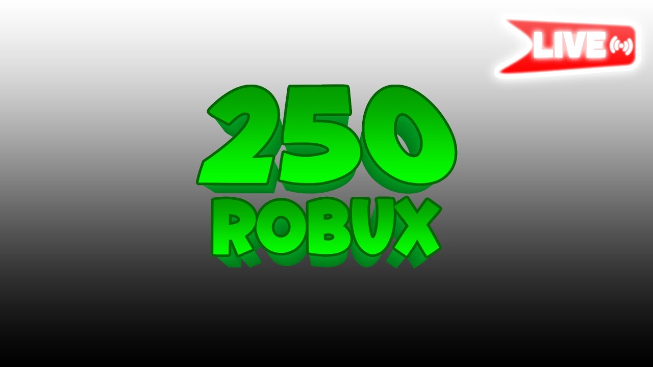 250 ROBUX CONTEST LIVE 🔴 | ZAM'S TOURNEYS - YouTube
