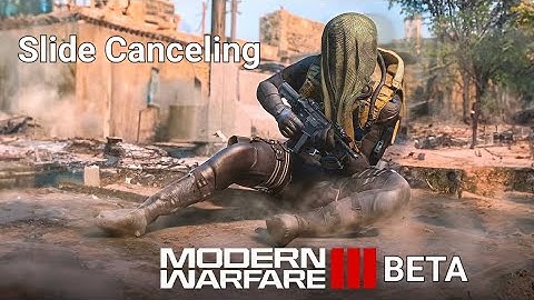 Modern Warfare 3 BETA how to SLIDE CANCEL