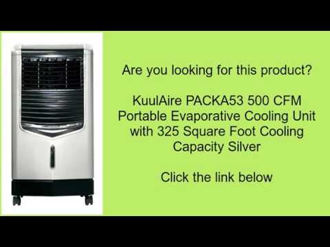 KuulAire PACKA53 500 CFM Portable Evaporative Cooling Unit with 325