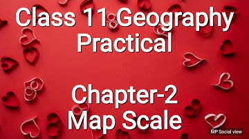 Geography Practical File Chapter 2 Map Scale  class11