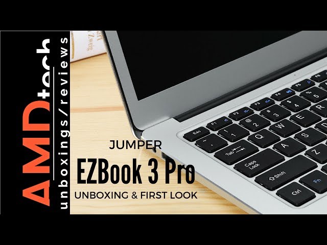 Critique du Jumper EZBOOK 3 Pro - Ordinateur portable Windows 10