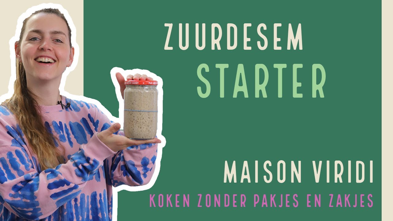 Stap voor stap zelf de ULTIEME ZUURDESEM STARTER maken! YouTube