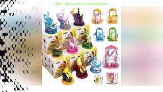 Latest Products You Must Know 9 Style Pokemon Figures Eeveelution Espeon Sylveon Glaceon Leafeon