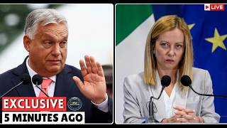 Europe Divided: Orbán Freezes Ukraine Funding, Meloni Defies EU Unity