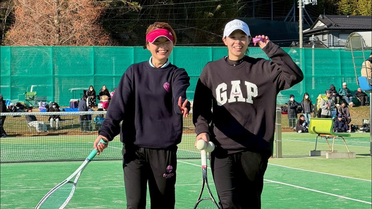 ［ソフトテニス］ACT✖︎AWESOMEソフトテニスオープン大会2回戦　藤澤柴田vsBLUE①