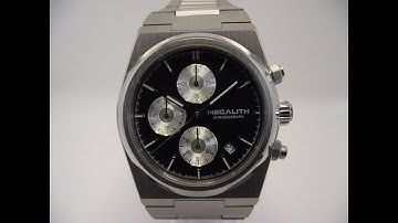 Megalith 8388M Chronograph (PRX Chronograph Homage) 4K Watch Review