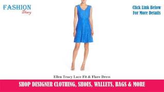 ★★★ Ellen Tracy Lace Fit & Flare Dress ★★★