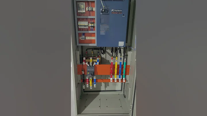 55kw Fuji vfd Panel#panel #wiring #foryou #motor #electrical