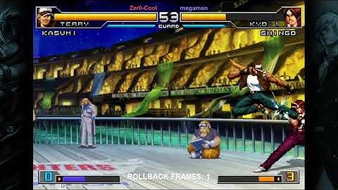 Zer0-Cool Vs Megaman - Round - KOF 2002 UM