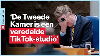 Thumbnail for Kamerleden zijn memelords en de Tweede Kamer is een TikTok-studio | EW Politiek Vandaag