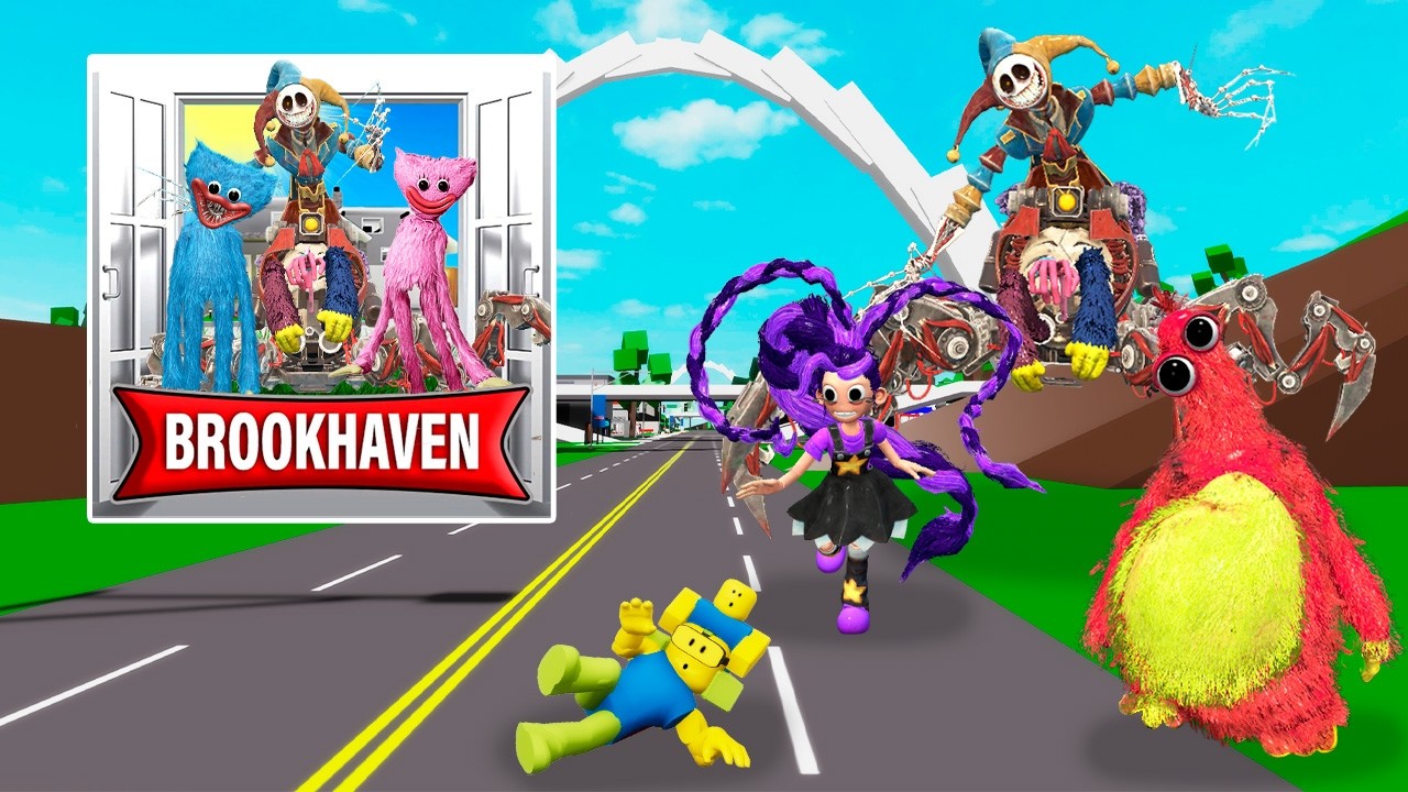 HICE MI PROPIO BROOKHAVEN🏡RP DE POPPY PLAYTIME 5