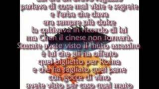 Video thumbnail of "Antonello Venditti - Chen il cinese con testo"