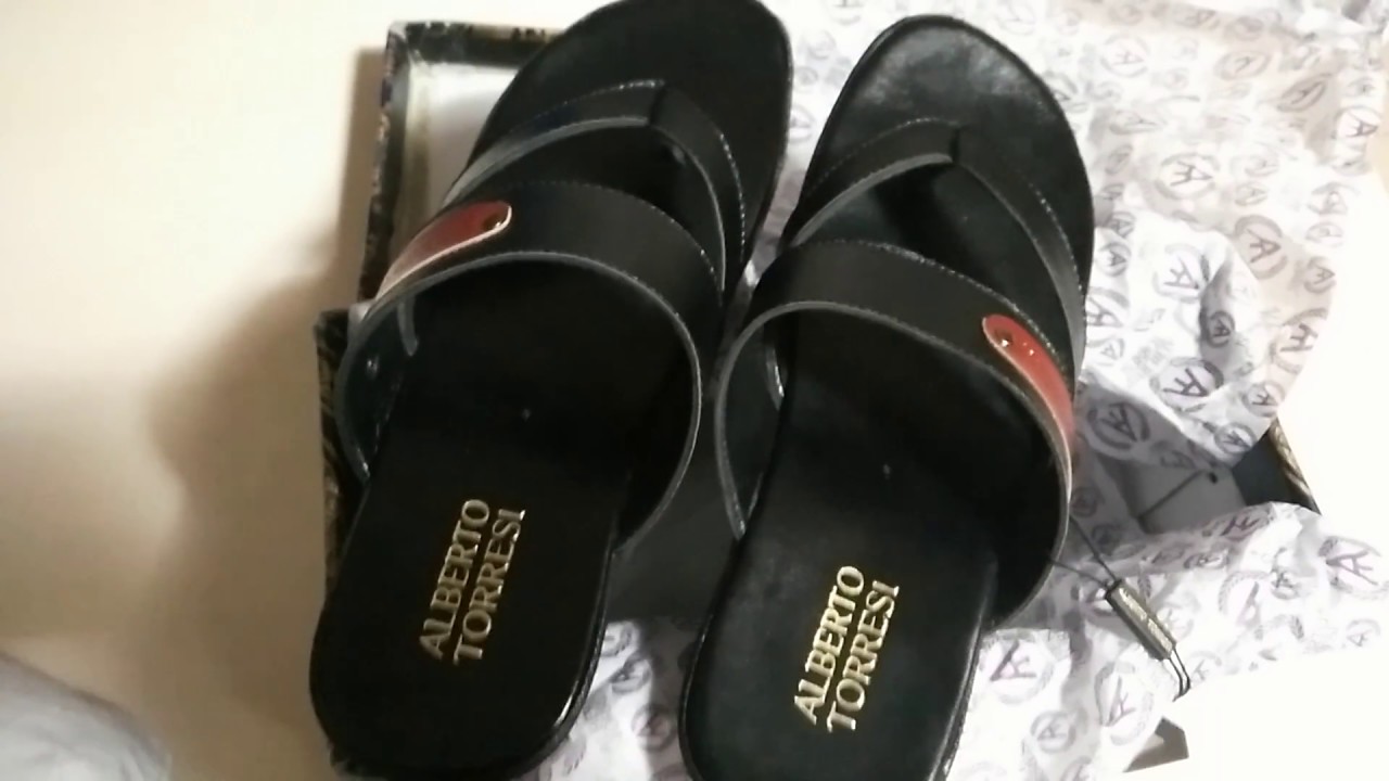 alberto torresi flip flops