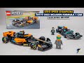 Lego speed champions 76919 2023 mclaren formula 1 race car detailed building review  comparison