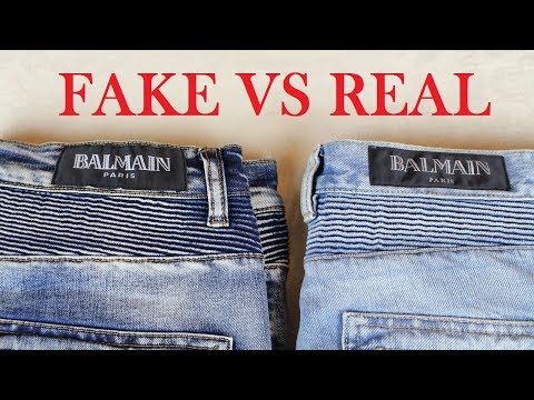 HOW TO SPOT Real vs Fake Jeans | Authentic Replica Guide -