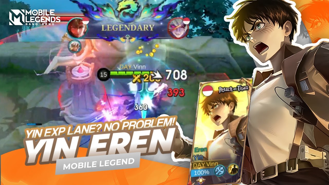 YIN EXP LANE? NO PROBLEM! | YIN BEST BUILD & EMBLEMS 2024 | Mobile Legends: Bang Bang