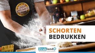 Goedkoop Schorten Bedrukken Bij Drukland.be