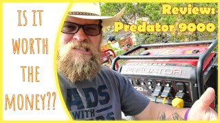 Review: Predator 9000 Generator from Harbor Freight