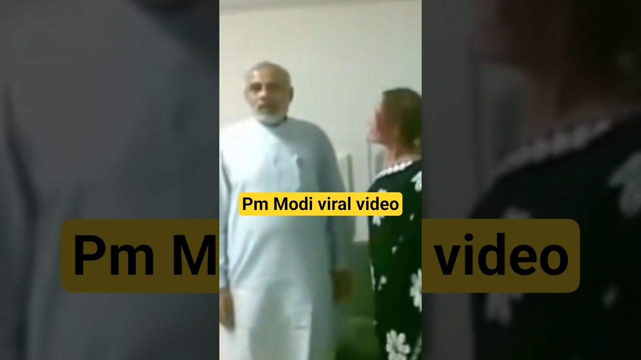 Pm Modi video viral 
