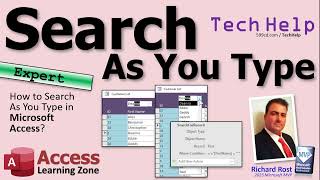 how to create a search-as-you-type box in microsoft access