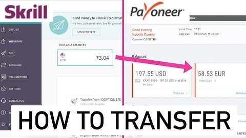 HOW TO TRANSFER MONEY FROM SKRILL TO PAYONEER COMPLETE PROCESS || ONLINE BUSINESS