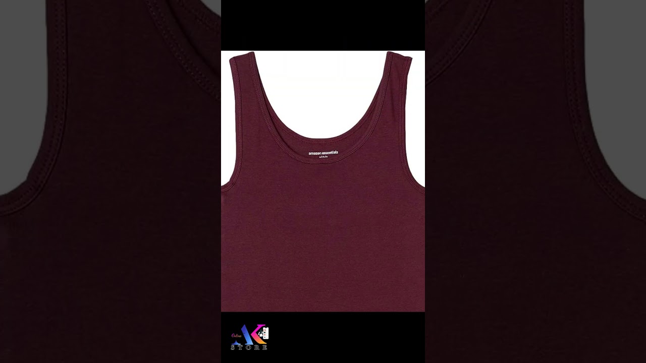 Amazon Essentials Women's Slim Fit Tank, Pack of 2