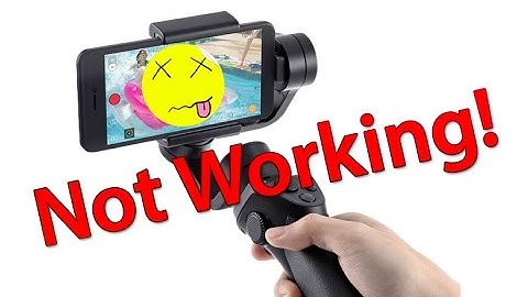 My DJI Osmo Mobile NOT WORKING ANYMORE! (after updated to latest software)