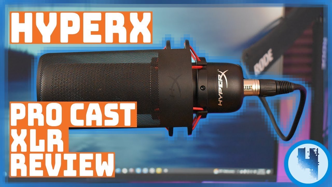 HyperX's new ProCast XLR Microphone is so good it has a massive 1