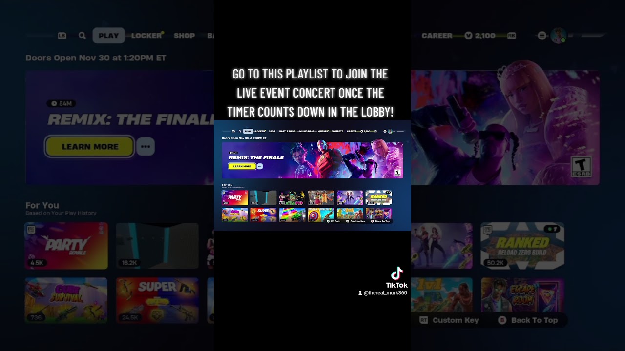 THIS IS HOW YOU JOIN THE LIVE EVENT TODAY IN FORTNITE!!