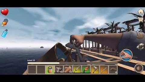 HOW TO DRINK- Survival on Raft Game Play. Cách Uống Nước Cho Ai chưa Biết