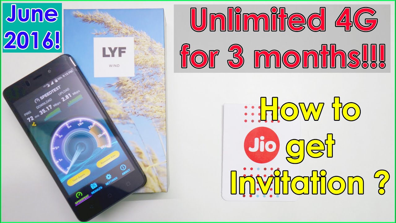 lyf wind 6 unboxing how to get jio sim card for 3 months