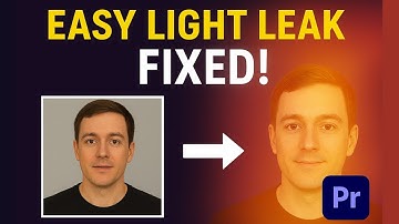 How to Add LIGHT LEAK TRANSITION in Premiere Pro | Easy Beginner Tutorial